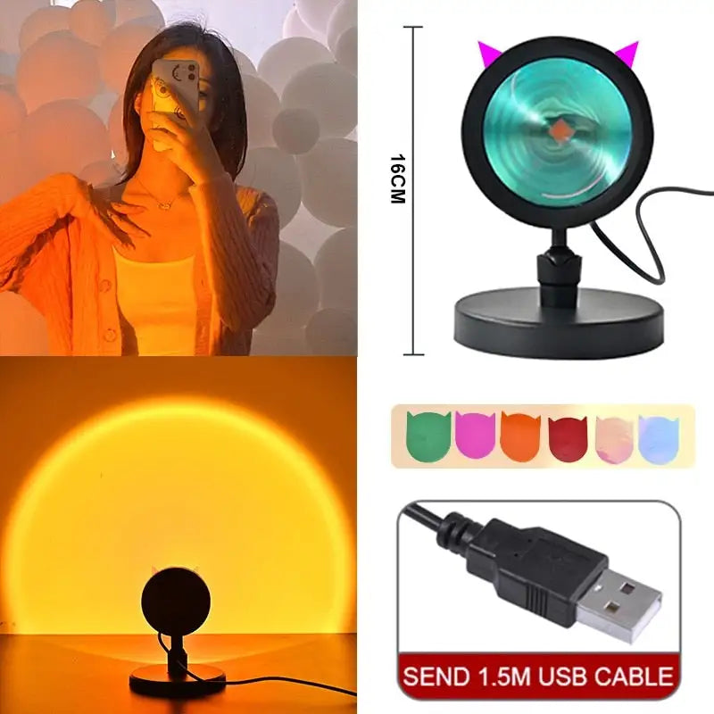 Sunset LED Lamp